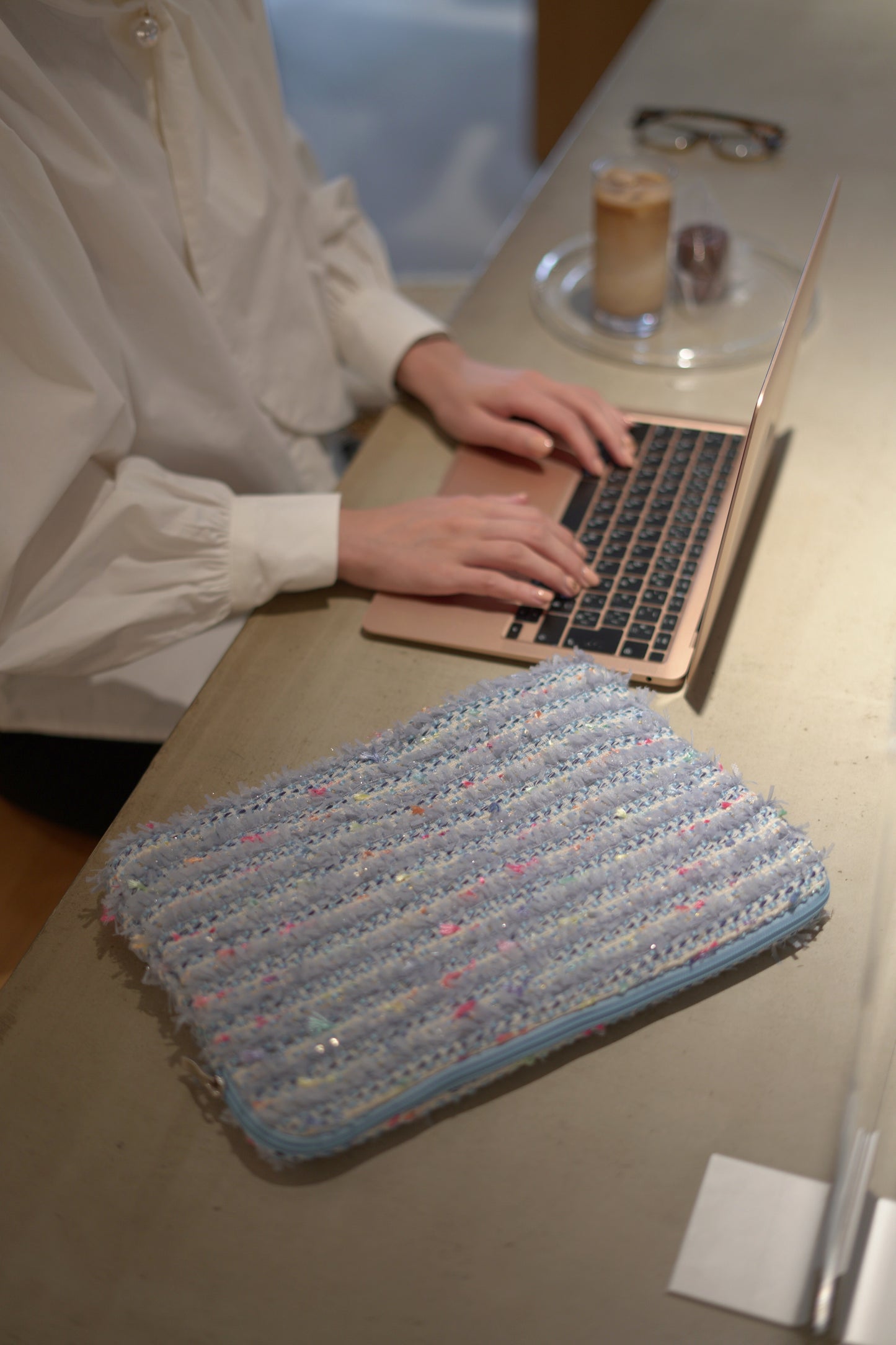 【即納品】 Felice blue フェリーチェブルー(PCケース)
